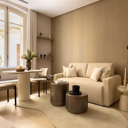 Luxury Flat- Ac-1br 4p- Madeleine Saint Honore Apartment